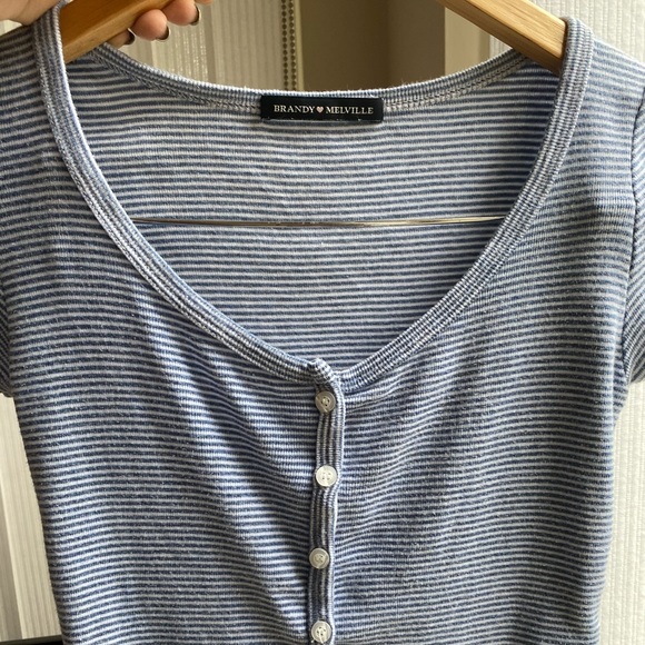 SOLD Brandy Melville Striped Zelly Top - Picture 6 of 6